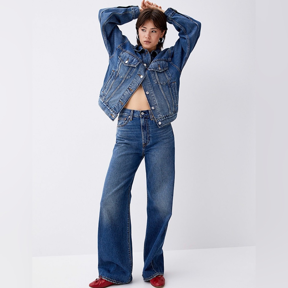 Levi's Ribcage Wide Leg Jeans